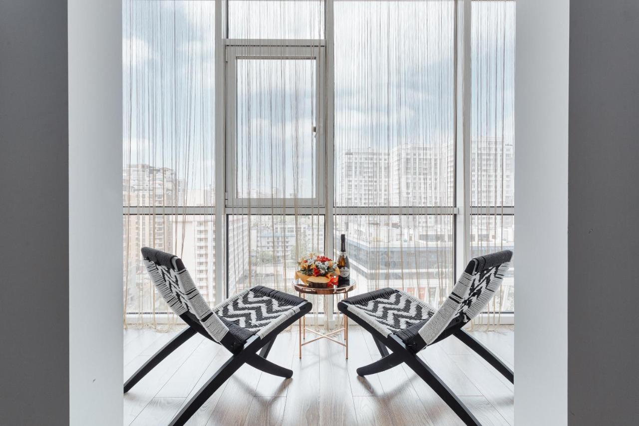 White Apartment In 12 Floor Odessa Luaran gambar