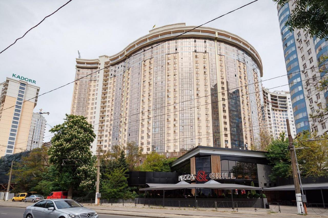 White Apartment In 12 Floor Odessa Luaran gambar